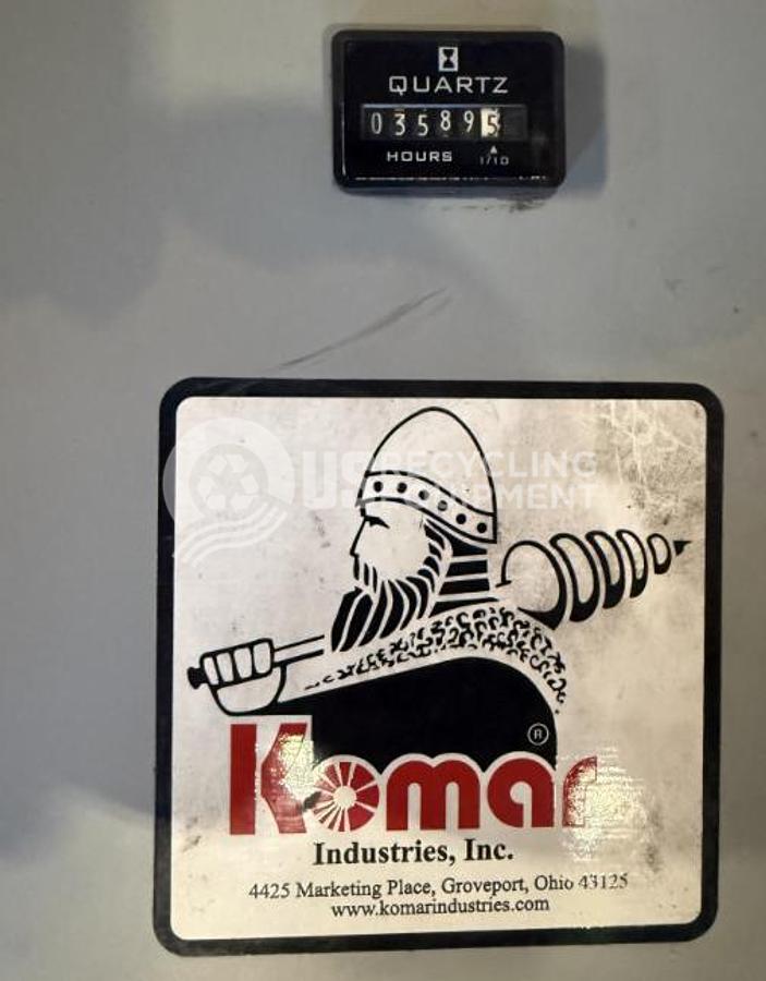 Used 2014 Komar EM-40G Auger & 2 40yd Reciever Boxes