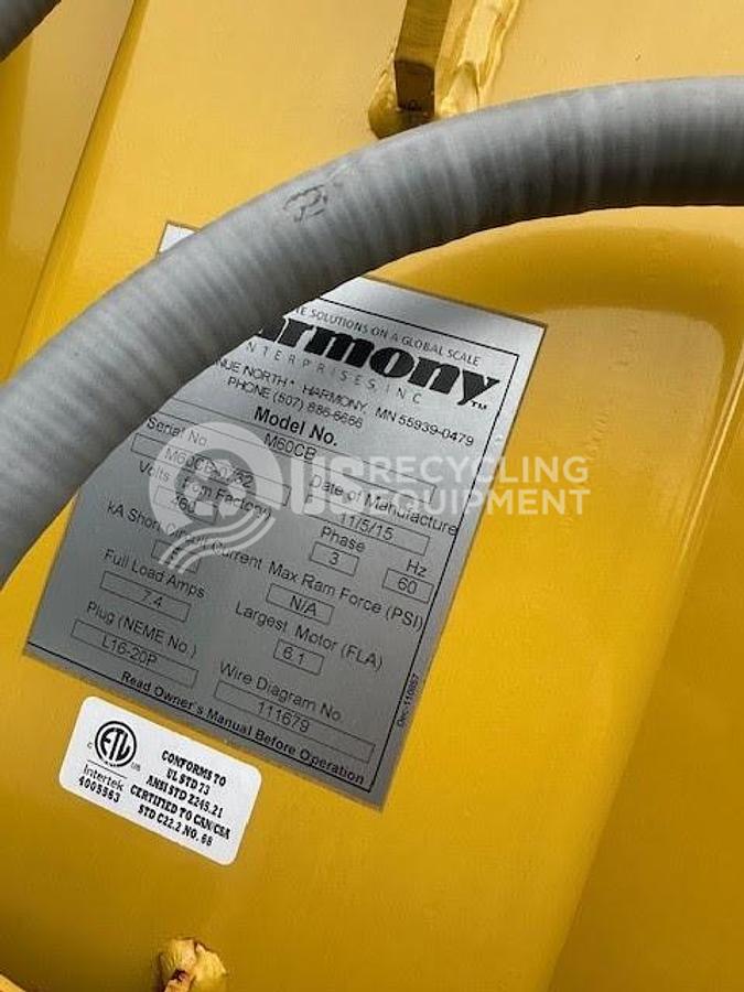 Used Harmony Seven (7) M60-CB Vertical