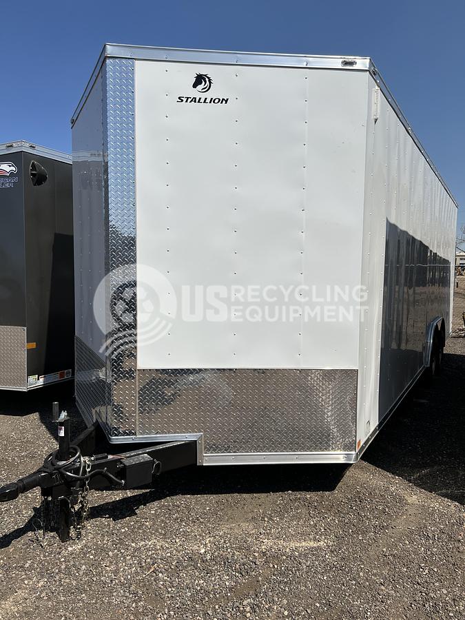 Used 2022 Stallion Manufacturing LLC SM8.524TA3 Enclosed Trailer