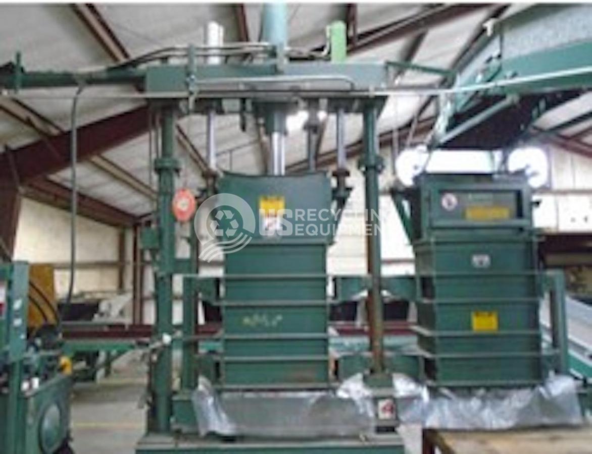 Used Consolidated Baler CBD1429 Double Chamber