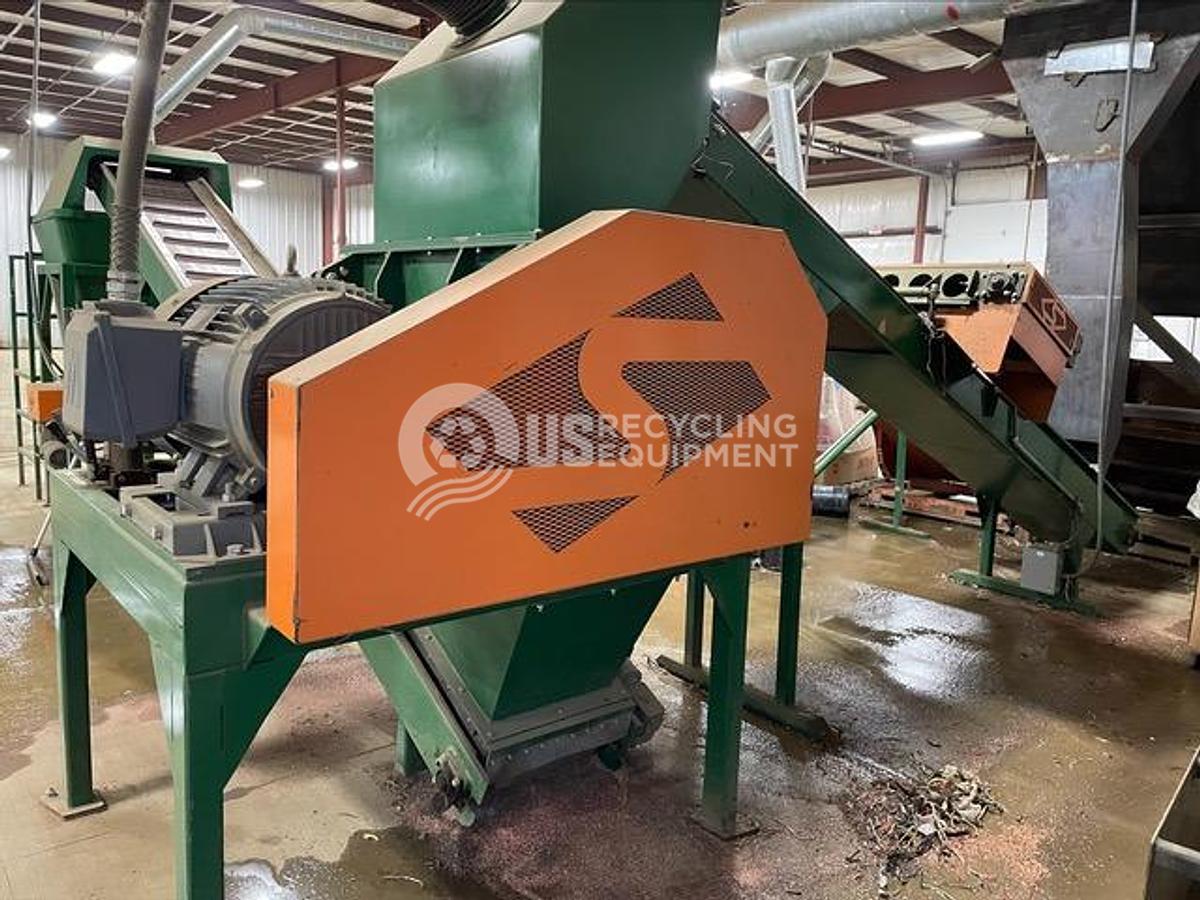 Used 2017 Sweed Wire Granulation System