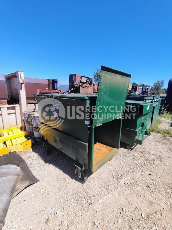 Used Marathon Two (2) 2 Yard Compactor Containers