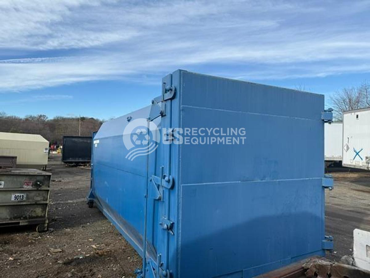 Used 2017 Wastequip Two (2) 265X Self Contained with cart tippers