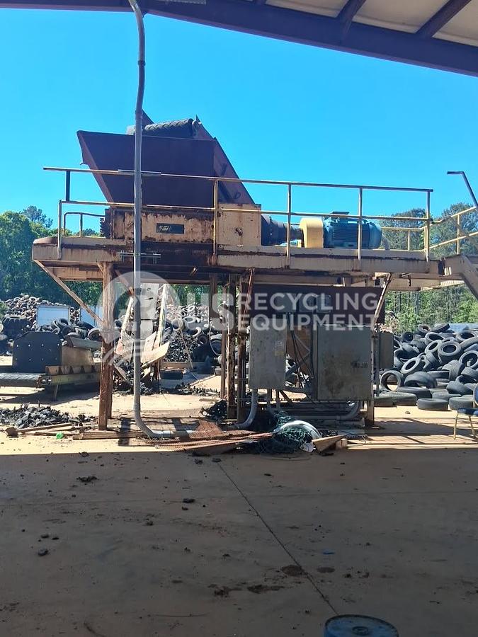 Used SSI 2400 Dual Shaft Shredder