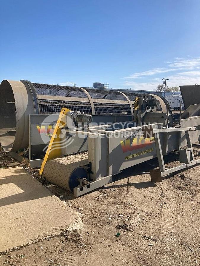 Used Vulcan TS-722 Trommel with Metering Conveyor