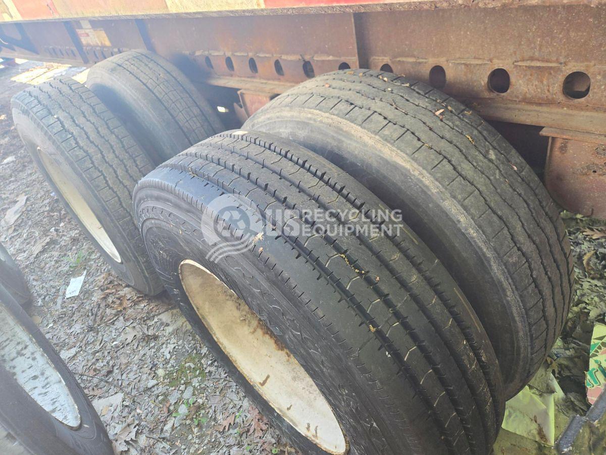 Used 2002 Fontaine Tandem Axel Flatbed Trailer
