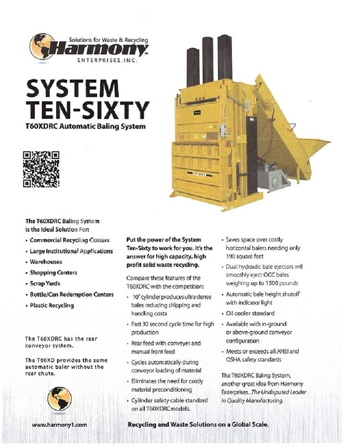 Used Harmony 1060 10" Cylinder