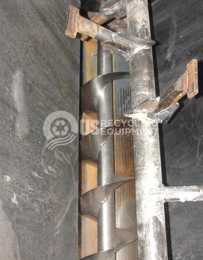 Used Agglomerator 200 HP SS Densifier with Conveyor