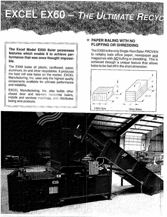 Used Excel EX-60 Closed Door