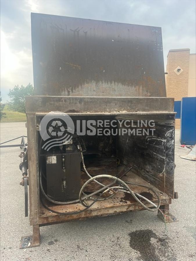 Used PTR Two (2) TP4000 Stationary Compactors