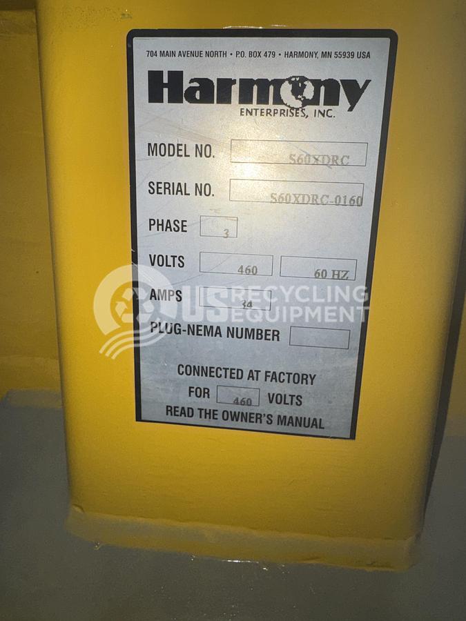 Used 2008 Harmony S60XDRC Vertical Deep Chamber