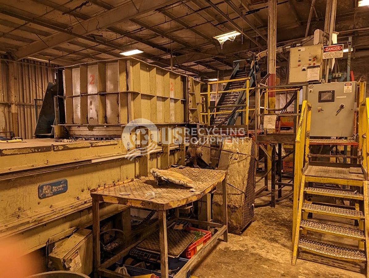 Used Republic/Cumberland Split-Apart Shredder & Granulator System