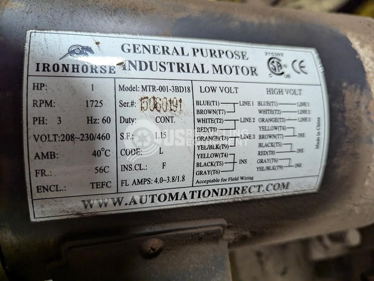 Used Unknown Manufacturer: Used 48" Steel Belt Infeed
