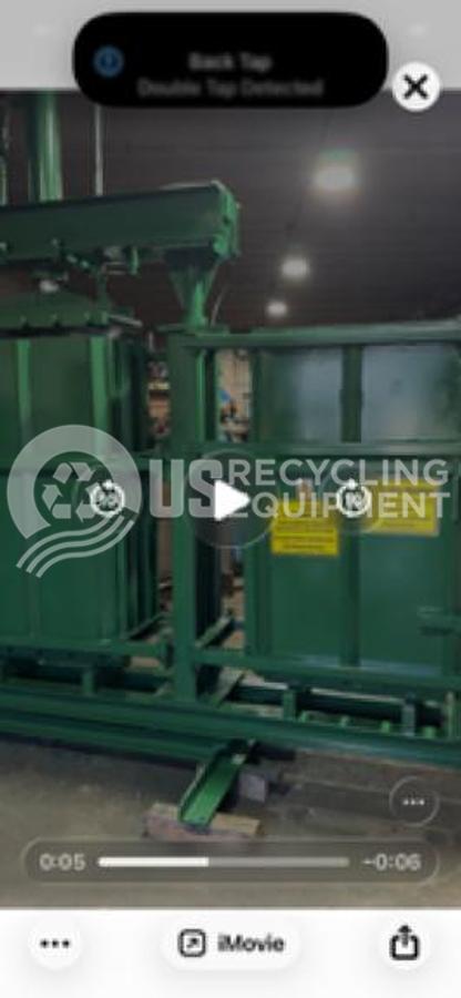 Used International Baler DHW-3C Double Chamber Clothing & Textile Vertical