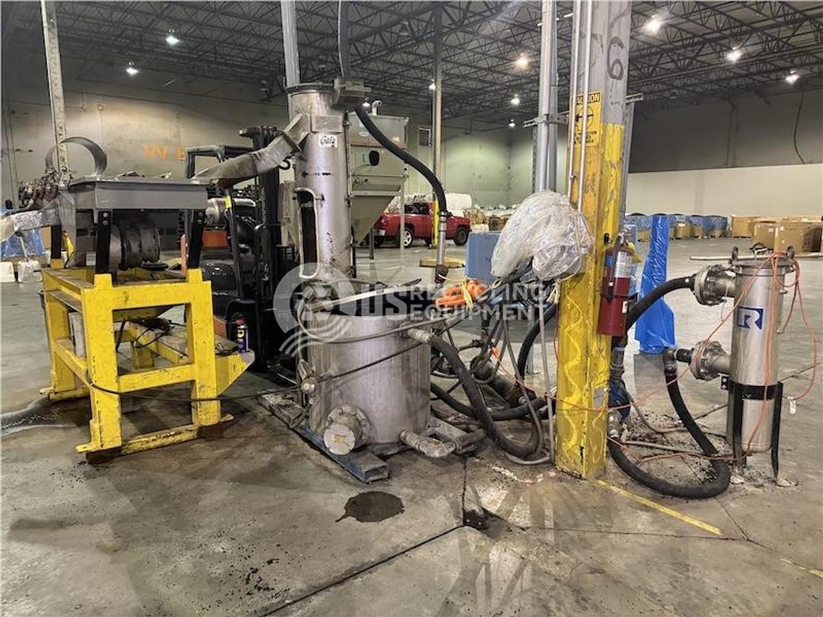Used Sterling 6 inch Gala Pelletizing Line
