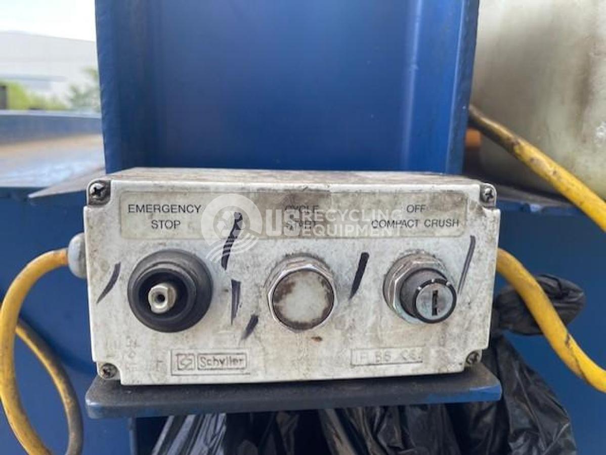Used 2004 Vestil HDC-900-IDC 55 Gallon Drum Crusher