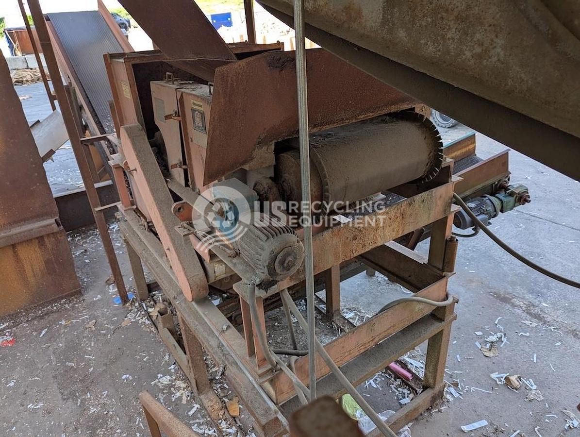 Used Eriez Trommel/Crossbelt Magnet/Eddy Current Sort Line