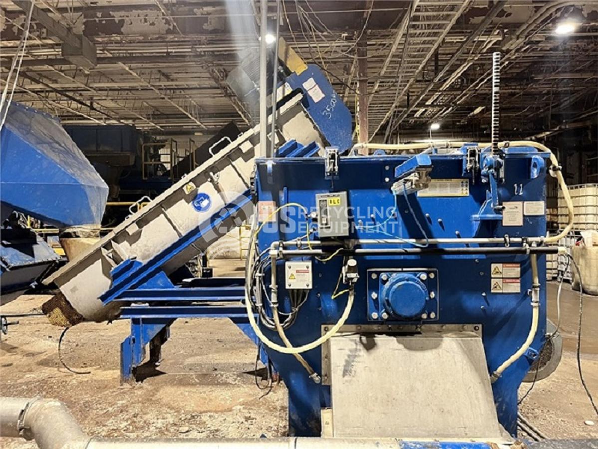 Used 2014 Herbold Plastics Recycling Complete Wash Line