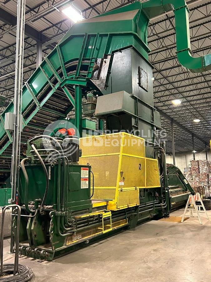 Used Bollegraaf Two (2) Auto Tie Horizontal Balers