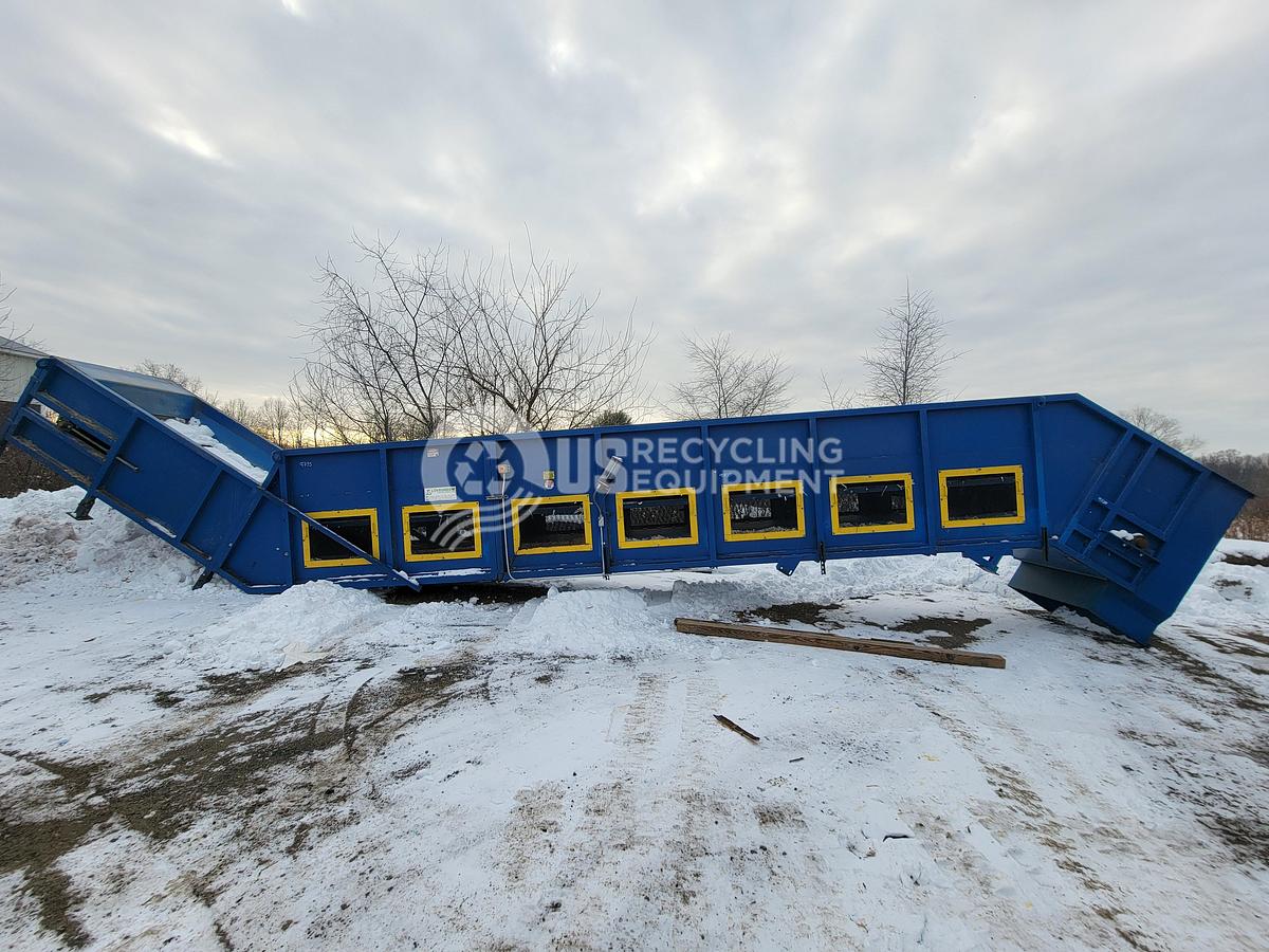 Used 2018 Lovegreen Industries Cleated Combo Belt Feed Conveyor