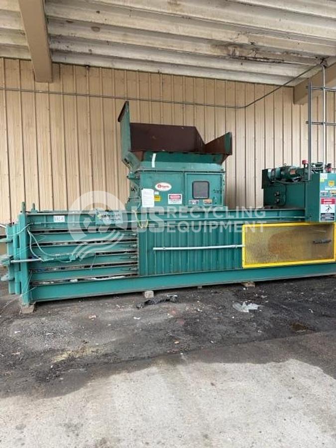 Used Harris HL-60M Wide Mouth, Closed Door Horizontal Baler