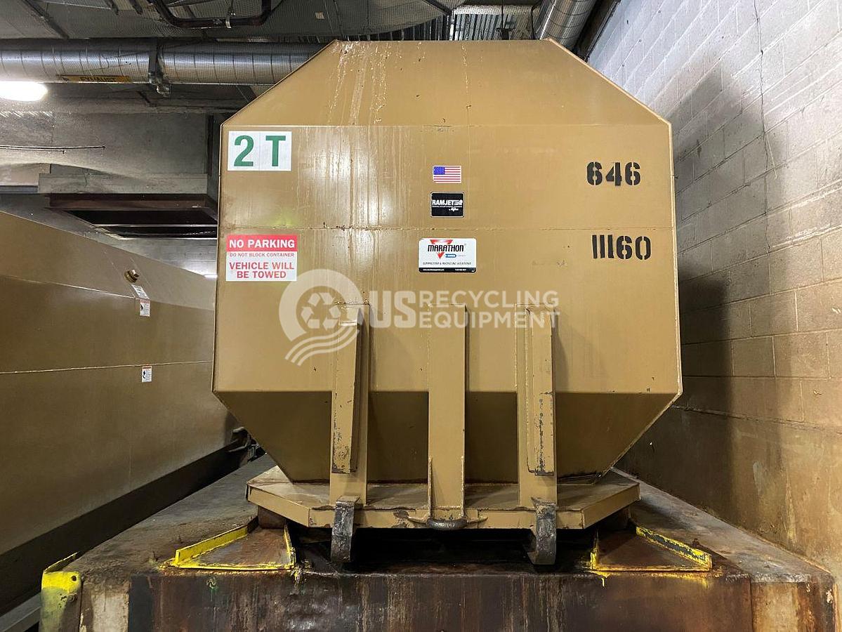 Used 2016 Marathon Two (2) RJ-250HT Self Contained Compactors