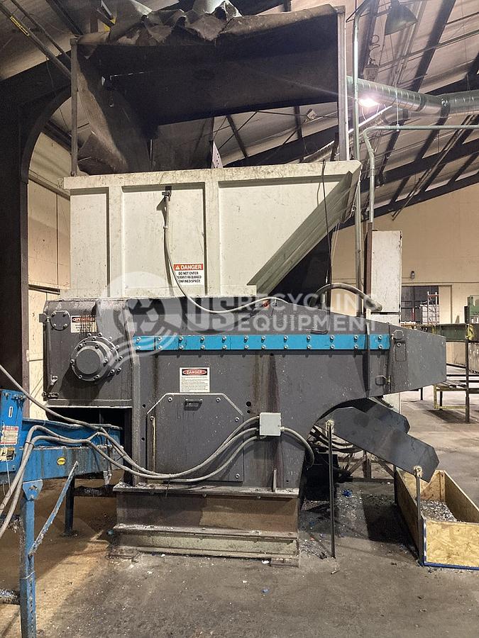 Used 2019 Vecoplan VAZ 1300M Single Shaft Shredder