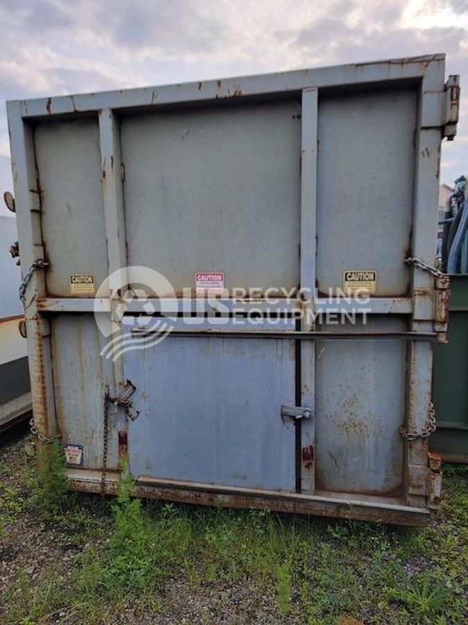 Used Two (2) Northeast Industrial 40 Yard Octagon Receiver Box