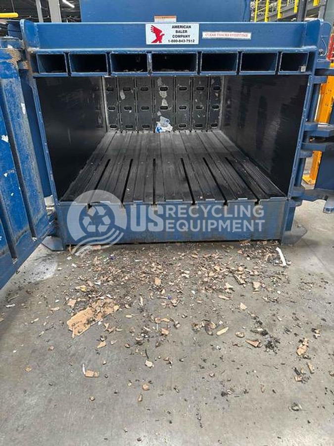 Used 2012 American Baler PW3560R-820 Closed Door Full Penetration Horizontal