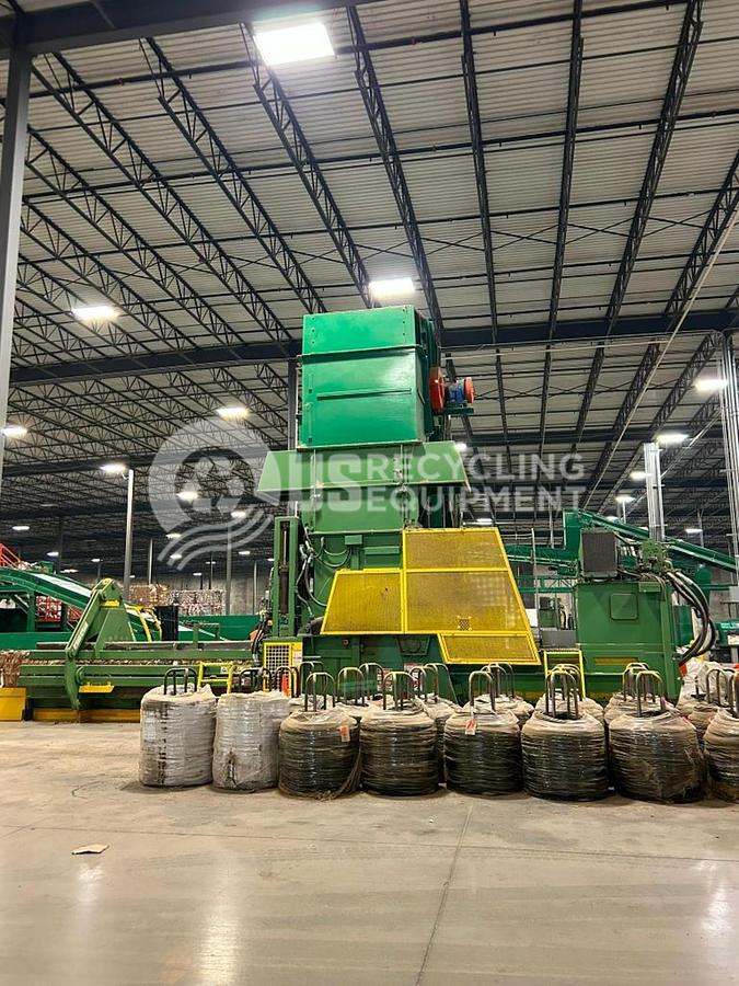 Used Bollegraaf Two (2) Auto Tie Horizontal Balers