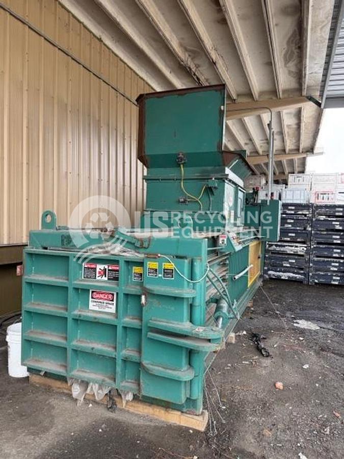 Used Harris HL-60M Wide Mouth, Closed Door Horizontal Baler