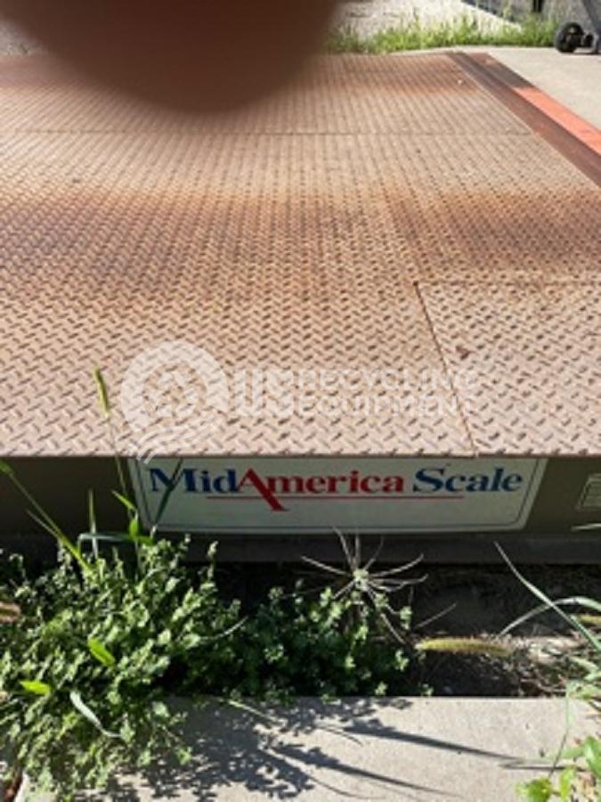 Used Mid America 46' Truck Scale