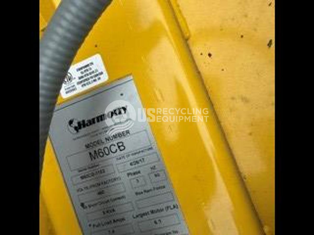 Used Harmony Eight (8) M60-CB Vertical Balers