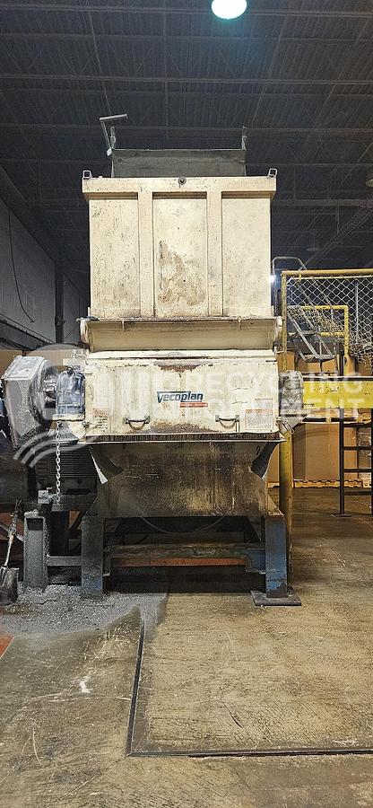 Used Vecoplan 125HP Single Shaft Shredder
