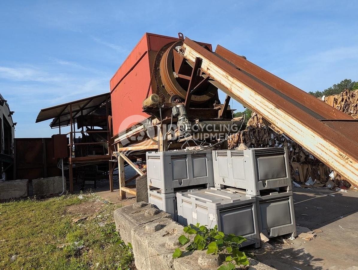 Used Eriez Trommel/Crossbelt Magnet/Eddy Current Sort Line