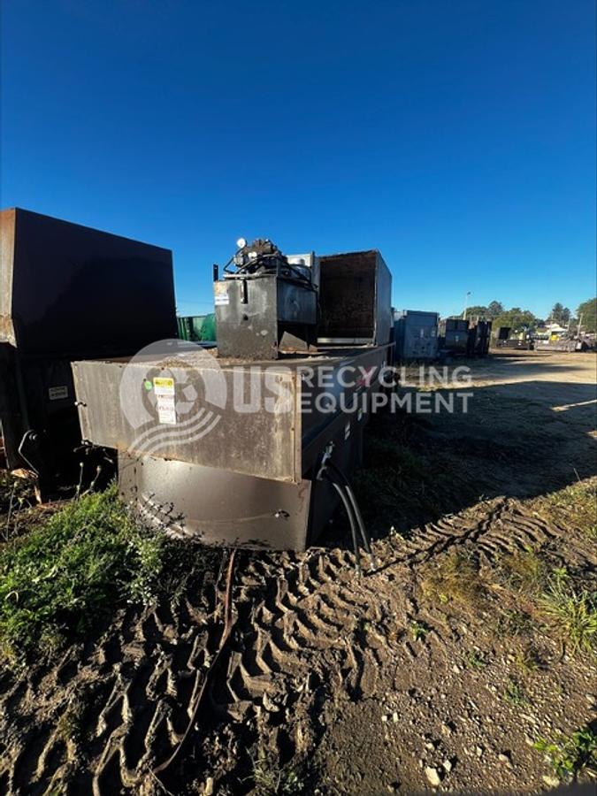 Used PTR Two (2) TP4000 Stationary Compactors