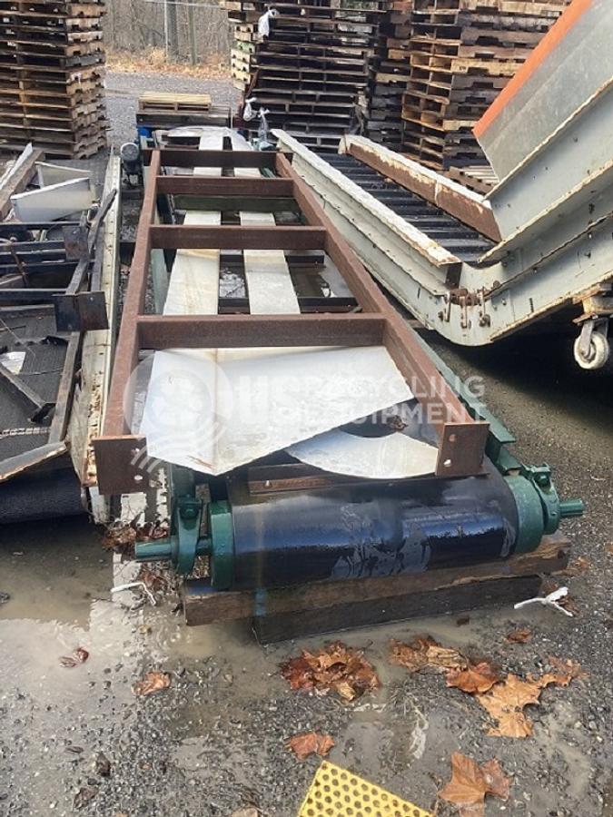 Used Unknown Manufacturer: New 30 inch Cleated Infeed Conveyer