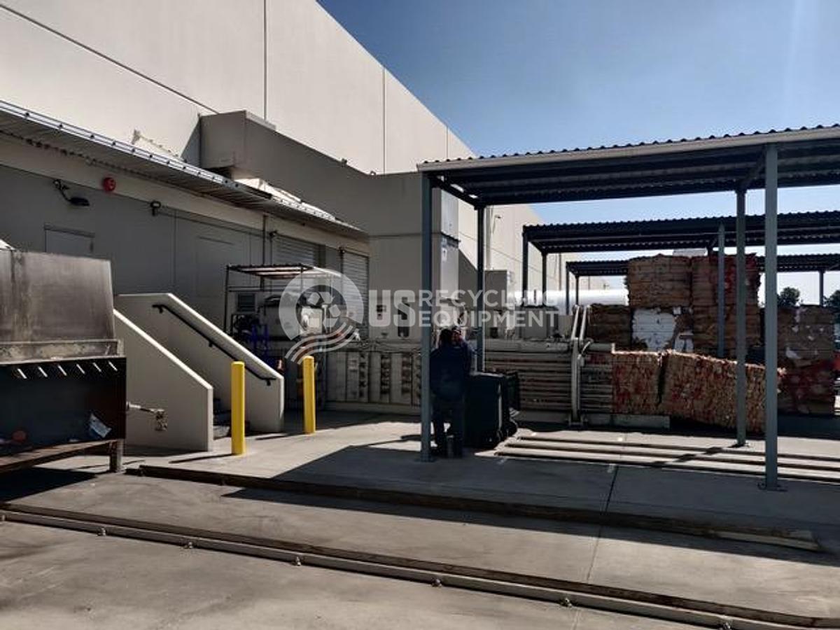 Used Marathon EWS 6048-8R Wide Mouth Auto Tie Horizontal Baler