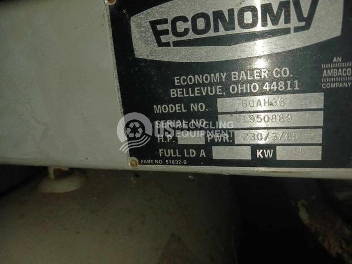 Used Economy Baler 60AH36 Horizontal Baler
