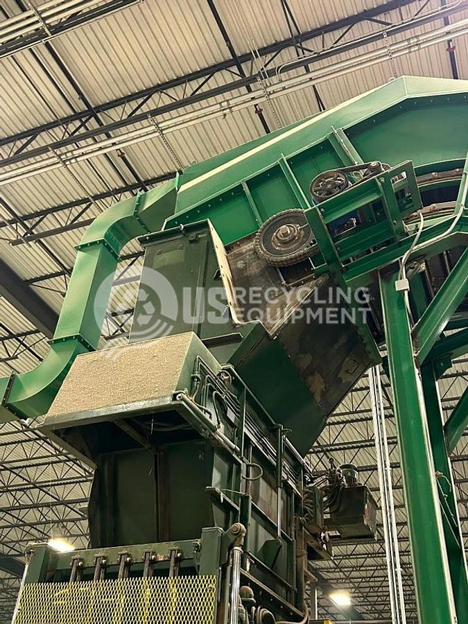 Used Bollegraaf Two (2) Auto Tie Horizontal Balers
