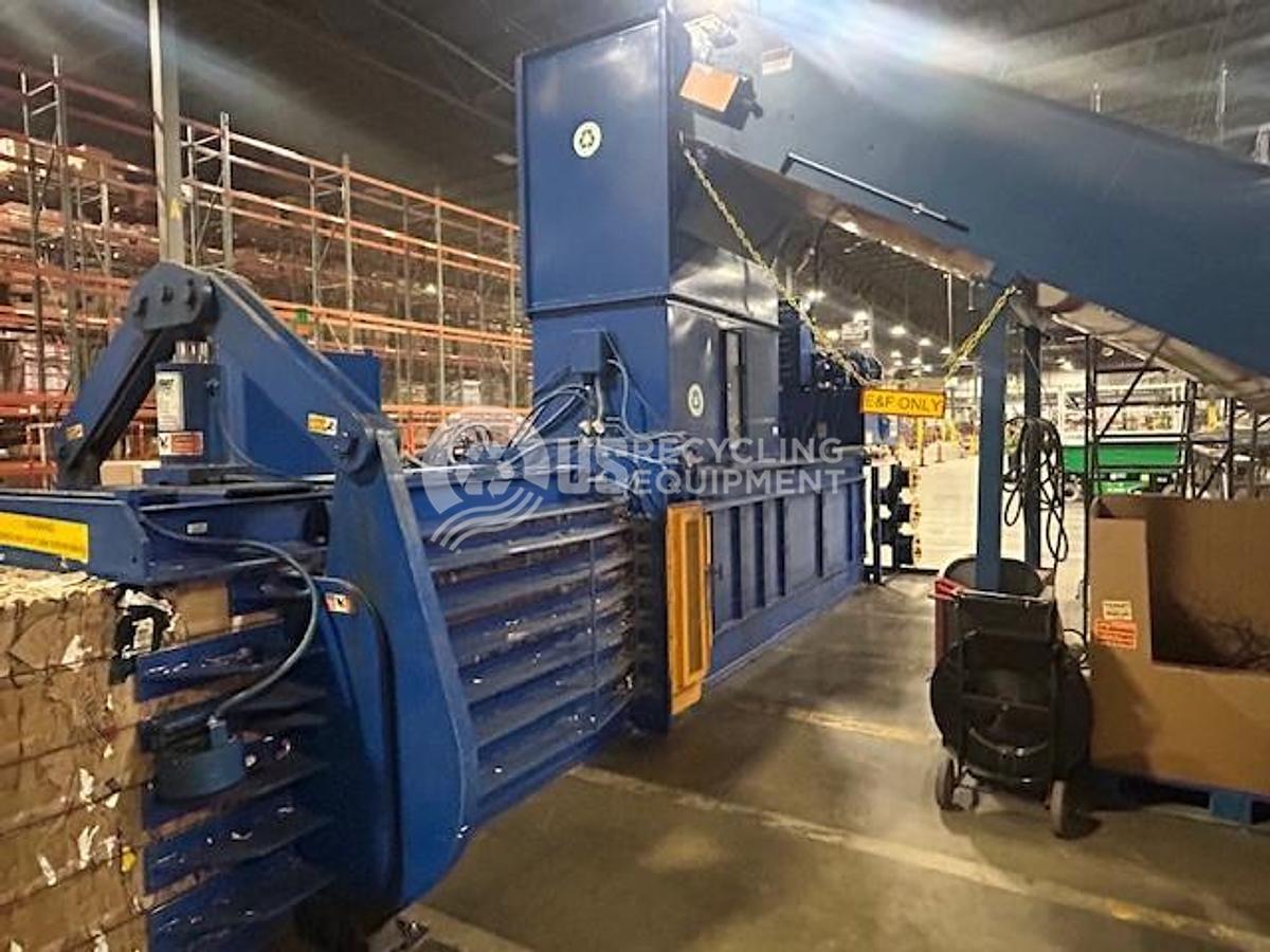 Refurbished American Baler 7242-HAT-9T30 Wide Mouth, Auto Tie Horizontal