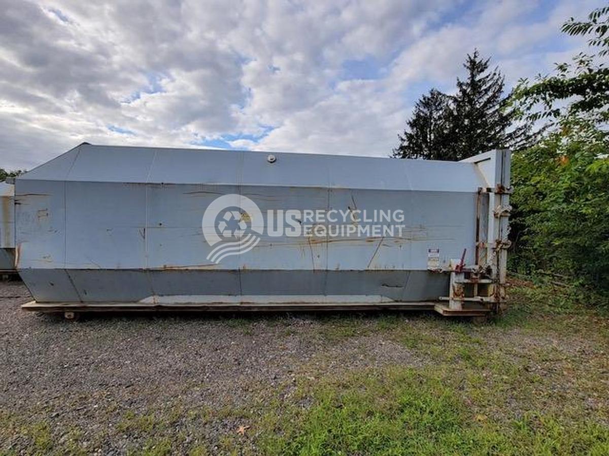 Used Two (2) Northeast Industrial 40 Yard Octagon Receiver Box