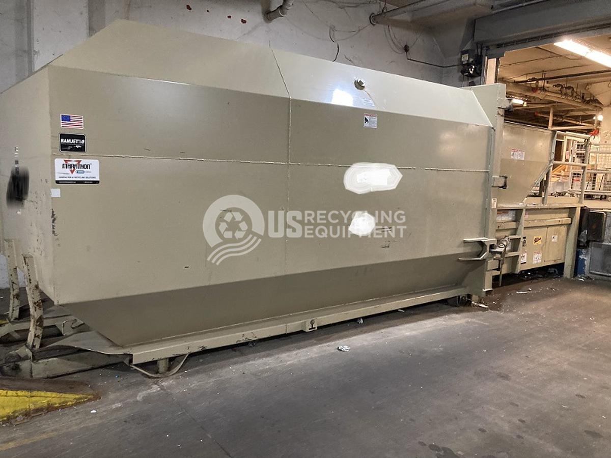 Used 2016 Marathon RJ-225 Ultra 2 Yard Stationary w/30 Yard Receiver Box