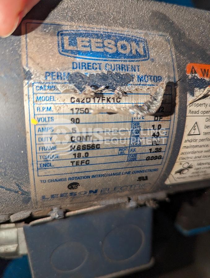 Used New London 14' Infeed Conveyor