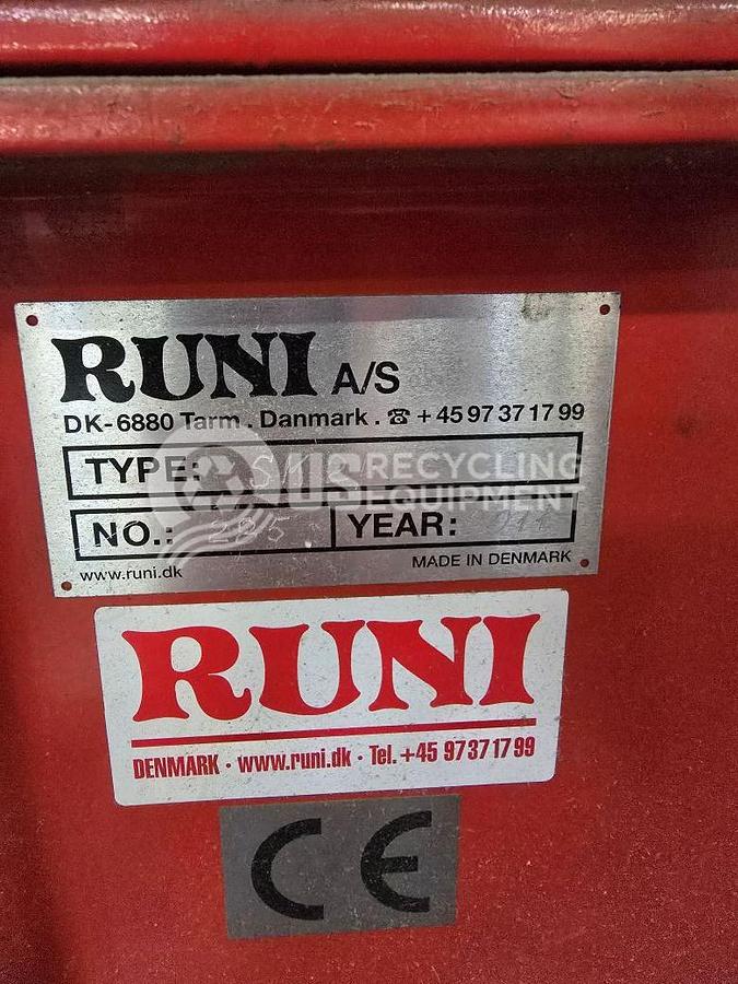 Used 2011 Runi SK-240 EPS Cold Press Densifier