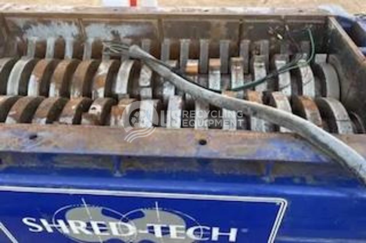 Used Shred Tech ST-75 Dual Shaft Shredder