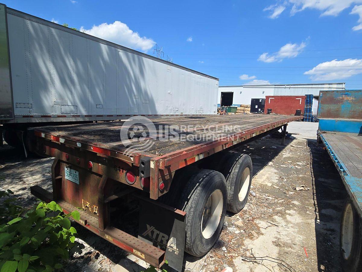 Used 2002 Fontaine Tandem Axel Flatbed Trailer