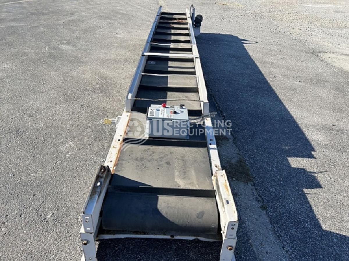 Used Unknown Manufacturer: Used 21' Infeed Conveyor system