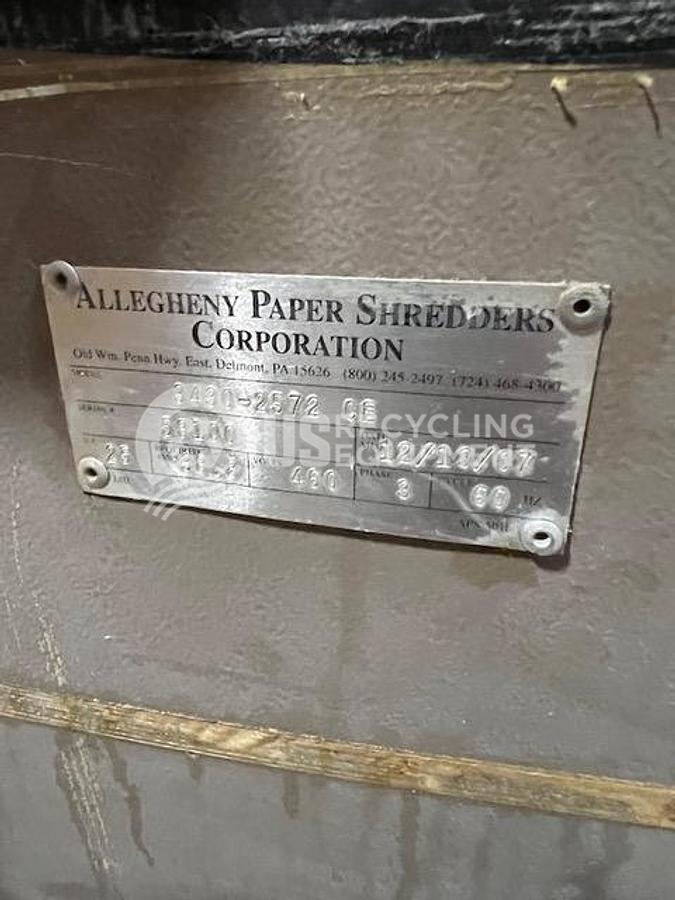 Used 2007 Allegheny 3430-2572 Closed Door