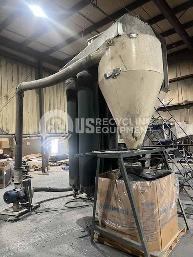 Used Vecoplan VAZ 1100 XL Shredder Stack System